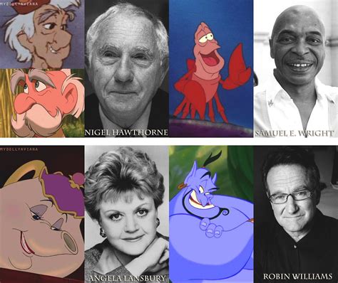 Disney Characters And Their Voice Actoractresses Disn