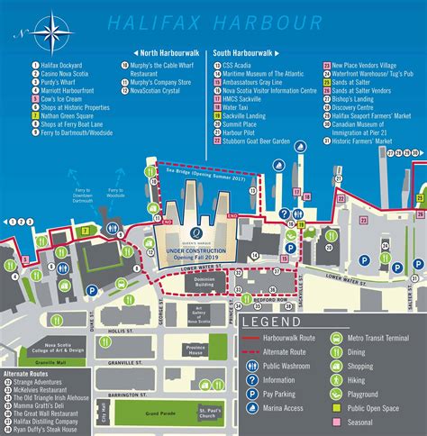 Map Of Halifax Harbour Develop Nova Scotia