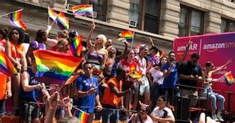 New Yorks Gay Pride Parade Celebrates Lbgtq Identify