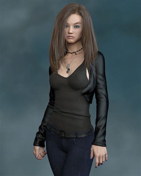 Meet Laynie A New Character For Daz Genesis 8 Female By Krashwerks