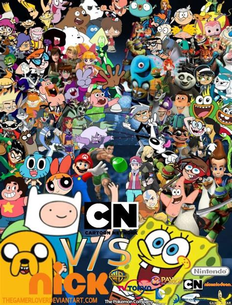 Each one was based on a property in the cartoon network stable, from betty boop to dexter's lab. Cartoon Network vs Nickelodeon | Cartoon network ...