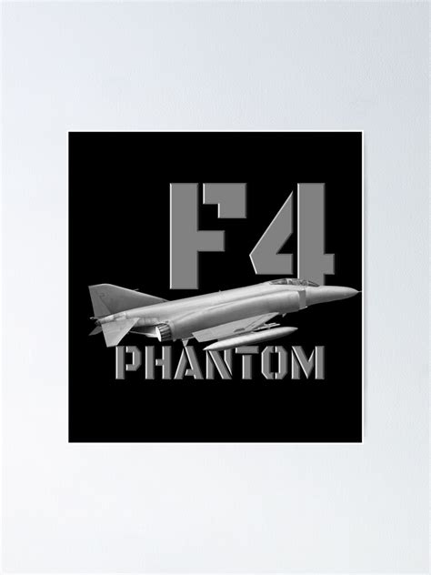 F4 Phantom Fighter Jet Air Force Defense Aviation Poster For Sale By