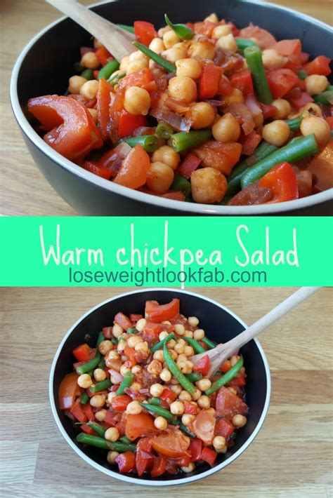 Warm Chickpea Salad Lose Weight Look Fab