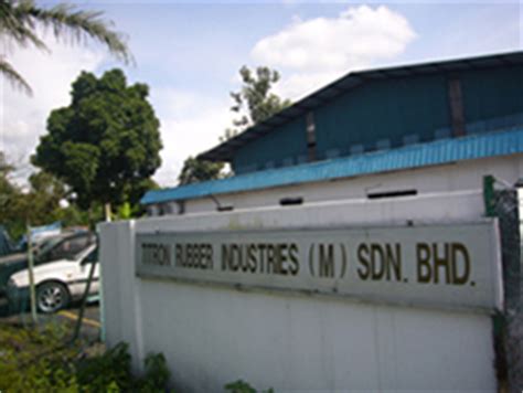 A complete range of products and services sun rubber industry, sdn. Titron Rubber Industries (M) Sdn. Bhd.