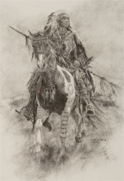 American Indian Drawings Pencil American Indian Headdress Black And