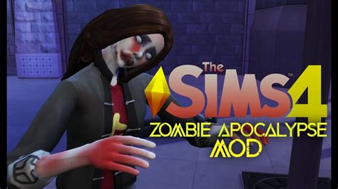 Zombie Apocalypse Mod The Sims 4 Youtube