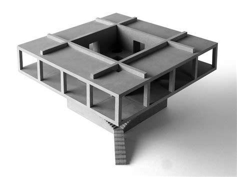10 Ideas For Presenting Your Project With Concrete Models Archdaily