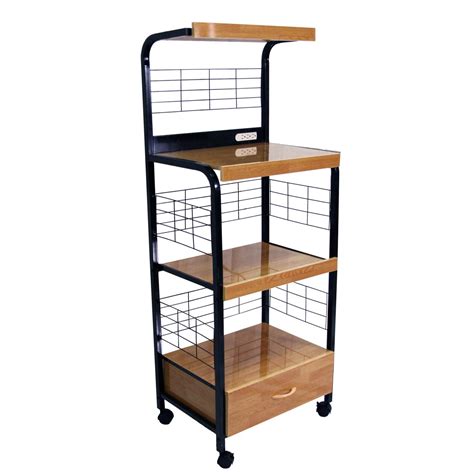 Home Source Metal Microwave Cart By Oj Commerce 13799 14199