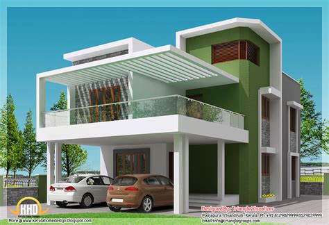 Beautiful Modern Simple Indian House Design 2168 Sqft Indian Home