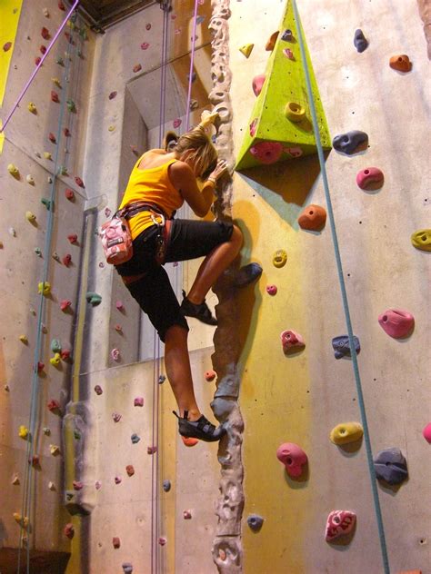 Its Possible For Me To Rock Climb Indoors Of Course I Started