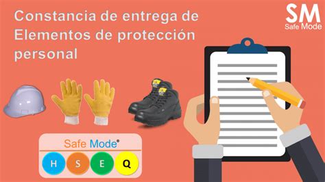 Acta De Entrega De Elementos De Proteccion Personal E