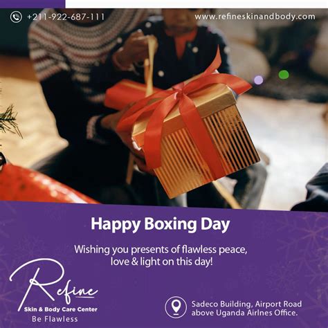 Happy Boxingday Refine Skin And Body Care Center Juba