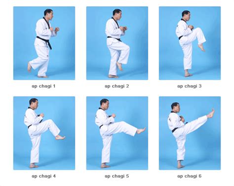 Taekwondo Kicks Taekwondo Kicks And Terminology Itf Taekwon Do