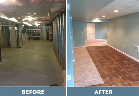 Full Vs Finished Basement Picture Of Basement 2020