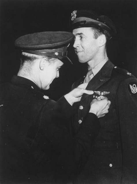 World War Ii Pictures In Details Major Jimmy Stewart Receives Air Medal