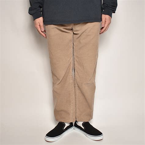 ・levi s customized 519 shortened length corduroy pants リーバイス 519コーデュロイパンツ ベージュ サイズw36 [z 6956