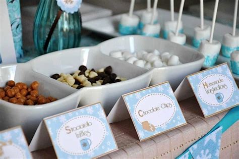 Hot Cocoa Bar A Winter Baby Shower Inspiration