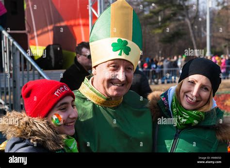 Moscow Russia Saturday March 18 2017 25th Jubilee St Patrics Day