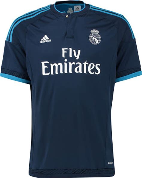 Adidas Real Madrid 2016 Away 3rd Jersey Navy Soccer Plus