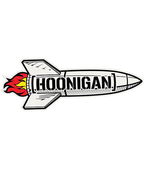 We have 112 free sticker vector logos, logo templates and icons. Hoonigan Rocket Sticker | Zumiez