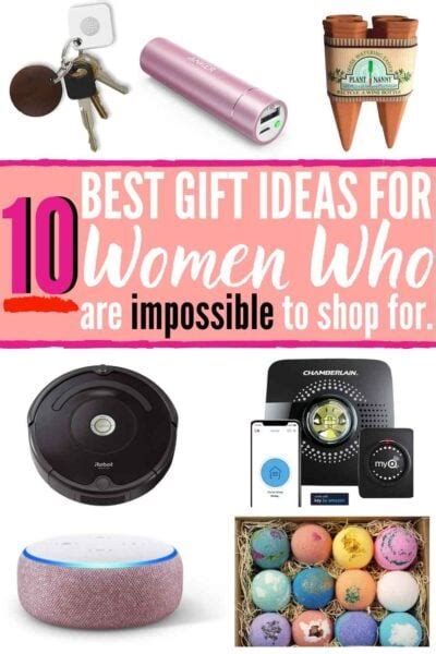 10 BEST Unique Useful Gifts For The Woman Who Wants Nothing