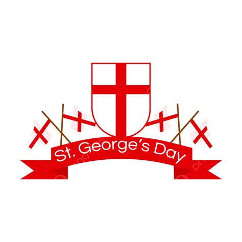 O Feliz Saint George S Dia Clipart Vector Design Celebration Png