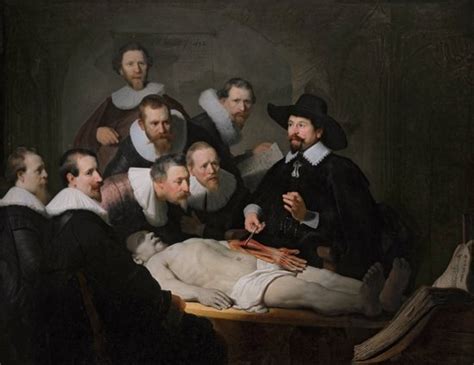 Rembrandt The Anatomy Lesson Of Dr Nicholaes Tulp 1632