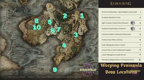 Elden Ring bosses: Boss locations and fight tips - BORDERPOLAR
