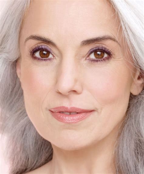 23 Best Makeup For Silver Grey Hair Images On Pinterest
