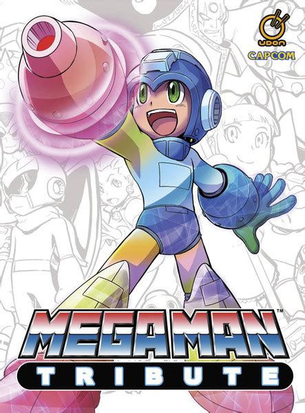 Mega Man Tribute Artbook Hardcover