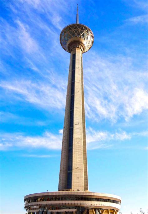 milad tower iranroute