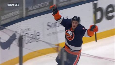 Mat Barzal Scores A Goal Between His Legs New York Islanders Youtube