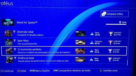 Need For Speed 2015 Ps4 100 Platinum Trophy All Trophies Unlocked