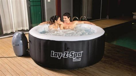 Lay Z Spa Miami 4 Person Hot Tub £250 Bandq