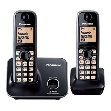 Panasonic ip phones are designed to allow smooth conversations with hd voice quality. Order Panasonic 2.4GHz Digital Cordless Phone, Black, KX ...