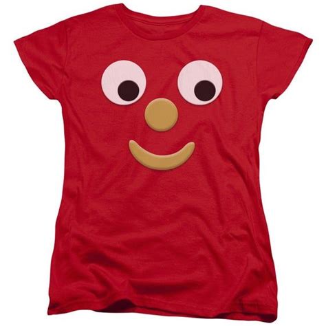 these ladies shirts are a licensed design of the tv show gumby featuring blockhead j all style