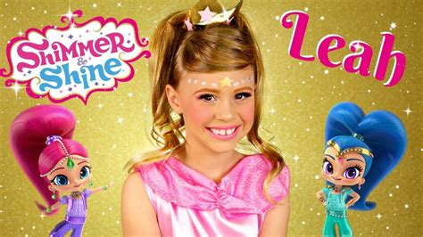 Shimmer And Shine Leah Makeup And Costume Youtube