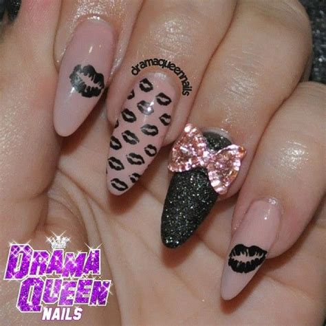 Drama Queen Nails Pucker Up Same 2 Polishes That I Used For My