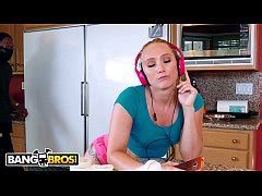 BANGBROS AJ Applegate Gets Hate Fucked By Home Invader Behind Dad S