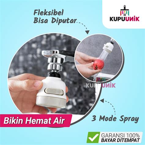 Sambungan Kran Air Fleksibel Filter Kran Air Sambungan Kran Cuci Piring