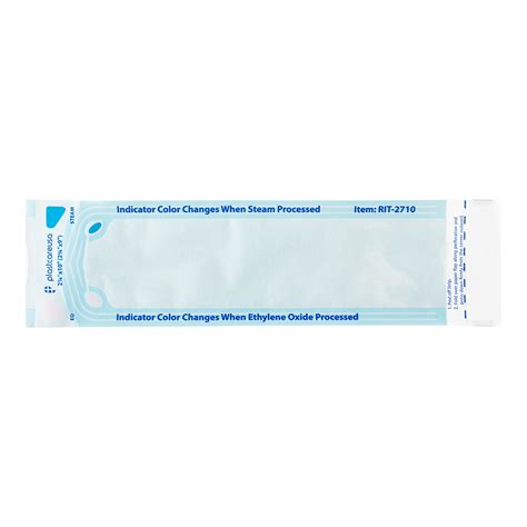275 X 10 Self Sealing Sterilization Pouch Plastcare Usa