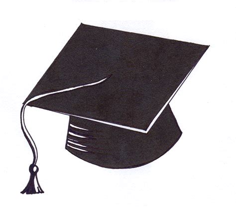 Cartoon Graduation Cap Graduation Cap Drawing At Getdrawings Free