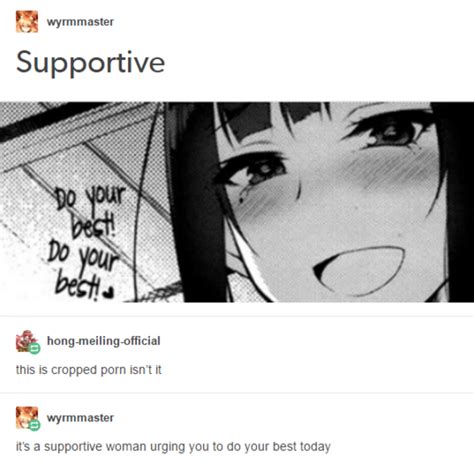Supportive Hentai Quotes Know Your Meme