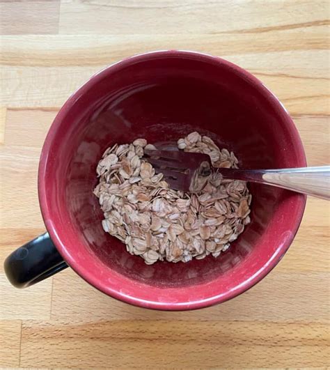 oatmeal raisin mug muffin simple nourished living