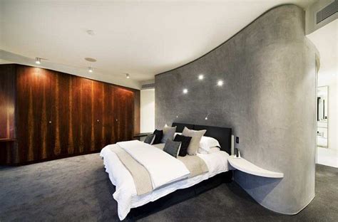 20 Appealing Bedrooms With Concrete Walls Home Design Lover Modern