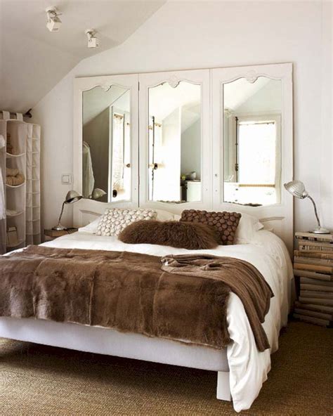 60 Stylish Diy Mirror Headboard Ideas Modern Bedroom Decor Bedroom