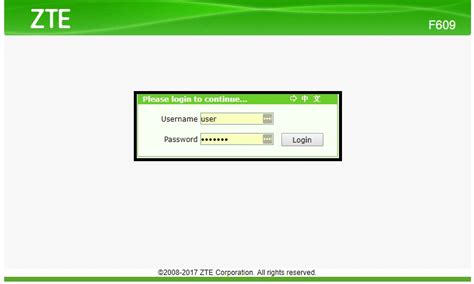 You will need to know then when you get a new router, or when you reset your router. Zte Username And Password - Username Dan Password Zte F609 ...