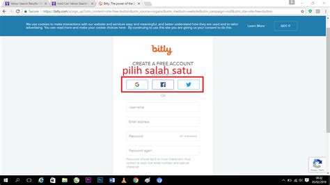 mengubah nama link di bitly