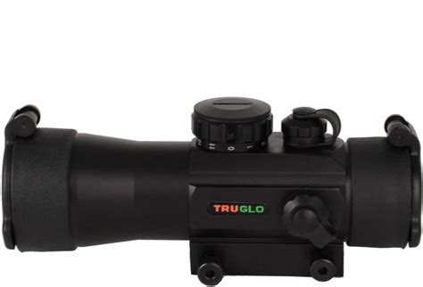 Truglo Traditional Red Dot Sight Black 42 Mm X2 B Gun Scopes At