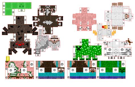 Minecraft ausmalbilder basteln, 2021 free download. Minecraft Basteln Aus Papier | Atellens